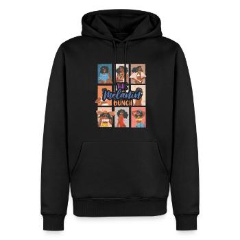 The Melanin Bundle For Proud African Americans - Men’s Premium Organic Hoodie - black - Front - Nico (187cm)