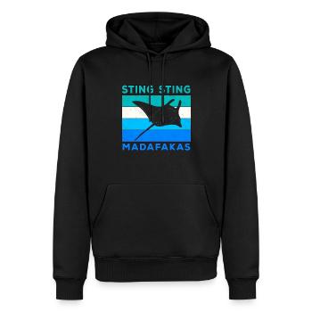 Apnea Diver Apnéiste Scuba Diver - Sweat à capuche Premium bio Homme - noir - Devant - Nico (187cm)