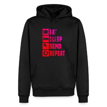 Ski Freestyle Slopestyle Herren Freestyle Ski - Männer Premium Bio Hoodie - Schwarz - Vorne - Nico (187cm)