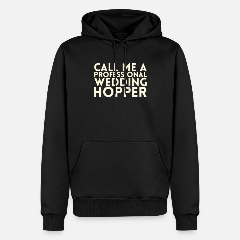 Appelez-moi un professionnel - Sweat à capuche Premium bio Homme - noir