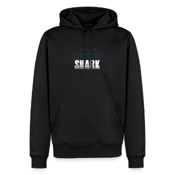 Apnea Diver Freediver Shark Scuba Diver - Sweat à capuche Premium bio Homme - noir - Devant - Nico (187cm)
