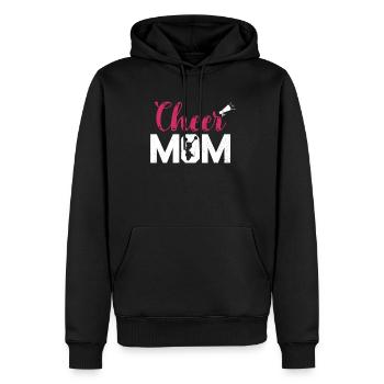Cheer Mom Design Für Cheerleader Cheer - Männer Premium Bio Hoodie - Schwarz - Vorne - Nico (187cm)