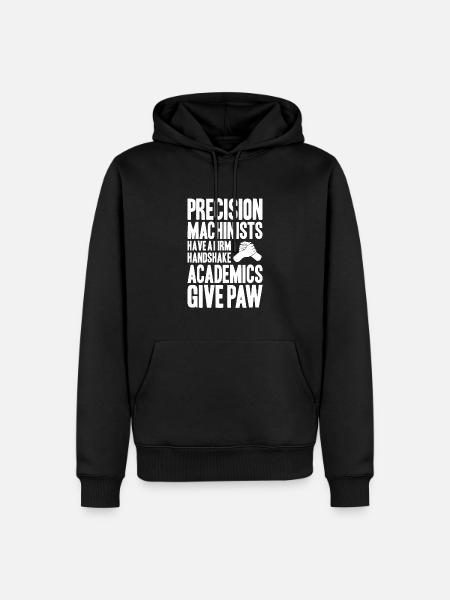 Precision mechanic Precision Machinist - Men’s Premium Organic Hoodie - black