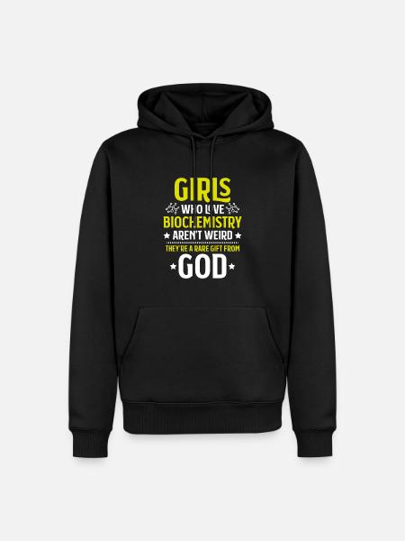 Biochemiker Biochemie Biochemistry Biochemist - Men’s Premium Organic Hoodie - black