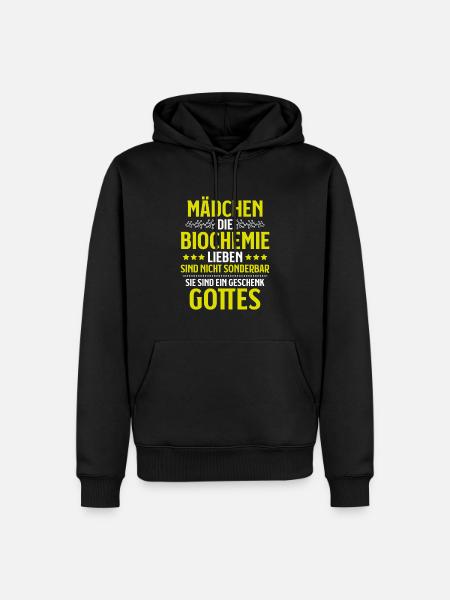 Biochemiker Biochemie Biochemistry Biochemist - Men’s Premium Organic Hoodie - black
