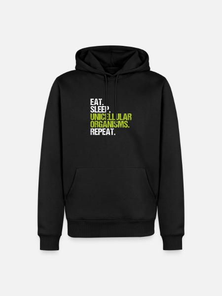 Microbiology Microbiologist Biology Biologist - Men’s Premium Organic Hoodie - black