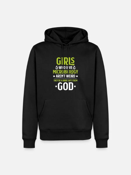 Microbiology Microbiologist Biology Biologist - Men’s Premium Organic Hoodie - black