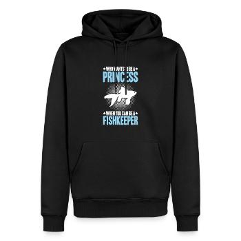 Aquaristik Aquarianer Aquarium Fische Aquarist - Männer Premium Bio Hoodie - Schwarz - Vorne - Nico (187cm)
