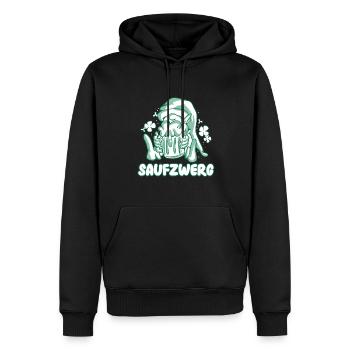 Gartenzwerg Für Gartenzwerg Liebhaber Gärtner Lust - Männer Premium Bio Hoodie - Schwarz - Vorne - Nico (187cm)