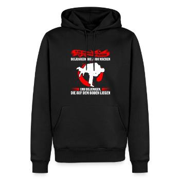 Judo Für Judoka Judo Kämpfer Judo Trainer Judo - Männer Premium Bio Hoodie - Schwarz - Vorne - Nico (187cm)