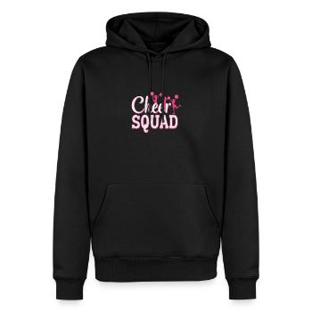 Cheerleading Cheer Squad Cheer Squad - Sweat à capuche Premium bio Homme - noir - Devant - Nico (187cm)
