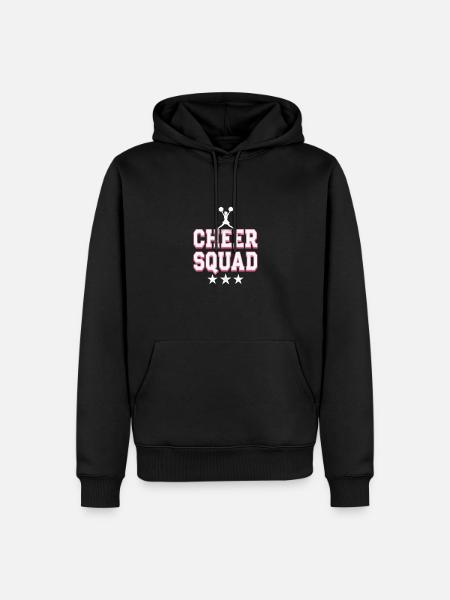 Cheerleading Cheer Squad Cheer Squad - Men’s Premium Organic Hoodie - black