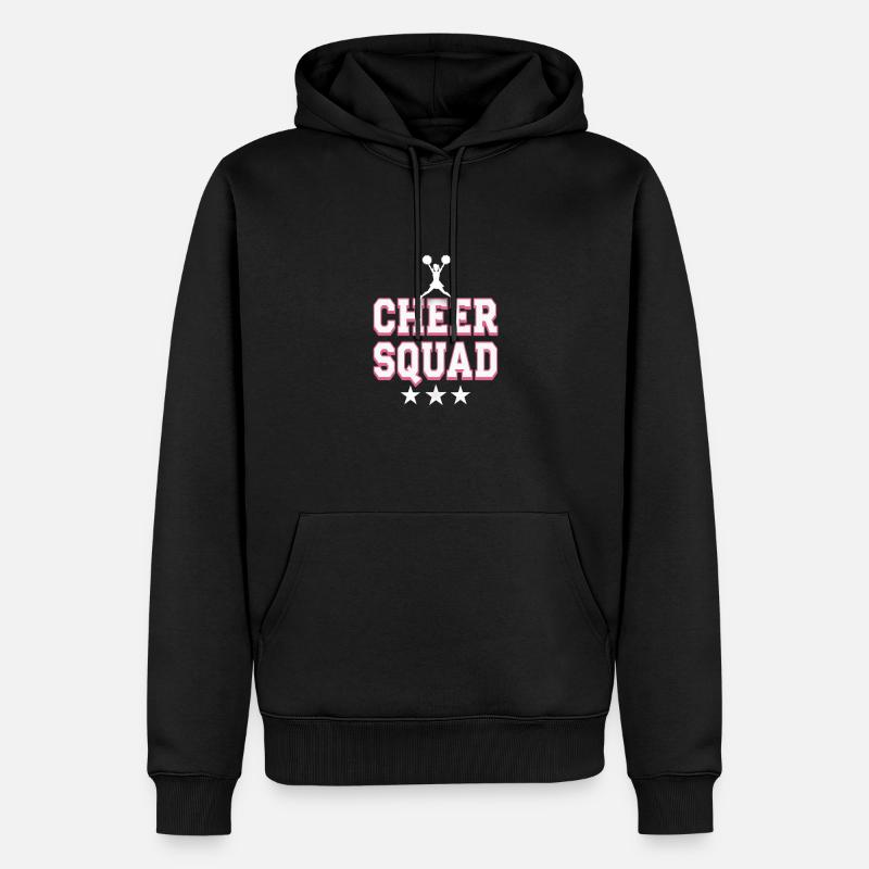 Cheerleading Cheer Squad Cheer Squad - Männer Premium Bio Hoodie - Schwarz