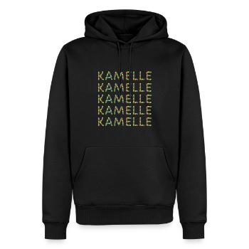 Kamelle Karneval Rosenmontag Fasching Bonbon - Männer Premium Bio Hoodie - Schwarz - Vorne - Nico (187cm)