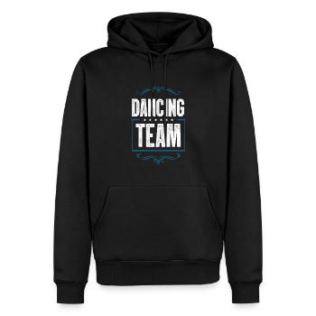 Dancing Crew - Männer Premium Bio Hoodie - Schwarz - Vorne - Nico (187cm)