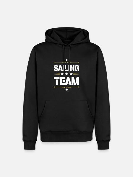 Equipe de voile - Sweat à capuche Premium bio Homme - noir