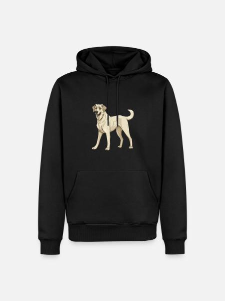 Kangal Dog - Men’s Premium Organic Hoodie - black