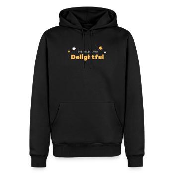 Behinderte und herrlich - Männer Premium Bio Hoodie - Schwarz - Vorne - Nico (187cm)