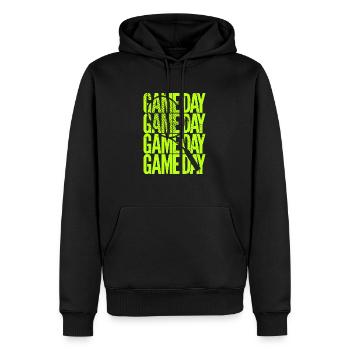 Game Day Tennis player | Sports events - Men’s Premium Organic Hoodie - black - Front - Nico (187cm)