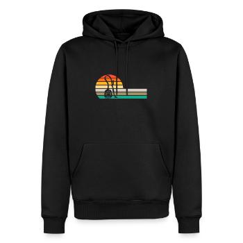 Staubsauger Reinigung Reinigungskraft Geschenk - Männer Premium Bio Hoodie - Schwarz - Vorne - Nico (187cm)
