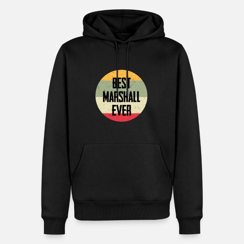 Best Marshall Ever - Männer Premium Bio Hoodie - Schwarz
