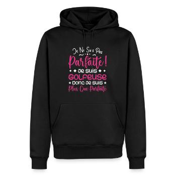 Ein mehr als perfekter Golfer, ein Traumberuf - Männer Premium Bio Hoodie - Schwarz - Vorne - Nico (187cm)