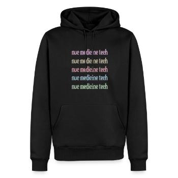 Medical Radiology Technologist Nuclear Medicine - Men’s Premium Organic Hoodie - black - Front - Nico (187cm)