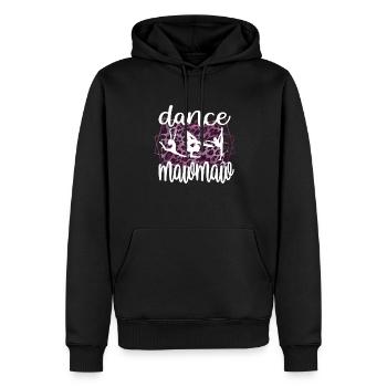 Fier danse Mawmaw grand-mère de danseuse danse Mawmaw - Sweat à capuche Premium bio Homme - noir - Devant - Nico (187cm)