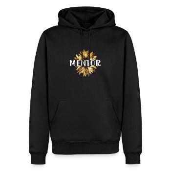 Persönlicher Mentor Geschenk Mentor Wertschätzung - Männer Premium Bio Hoodie - Schwarz - Vorne - Nico (187cm)