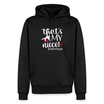 Meilleur cadeau de tante de course de baril Barrel Racer - Sweat à capuche Premium bio Homme - noir - Devant - Nico (187cm)