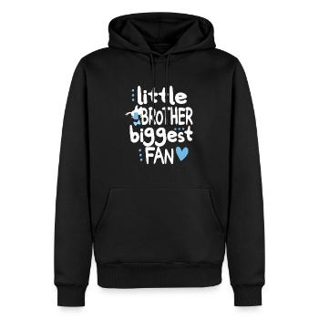 Barrel Racing Brother Cadeau Barrel Racing Brother - Sweat à capuche Premium bio Homme - noir - Devant - Nico (187cm)