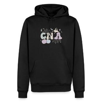 Certified Nursing Assistant Halloween CNA Nurse - Männer Premium Bio Hoodie - Schwarz - Vorne - Nico (187cm)