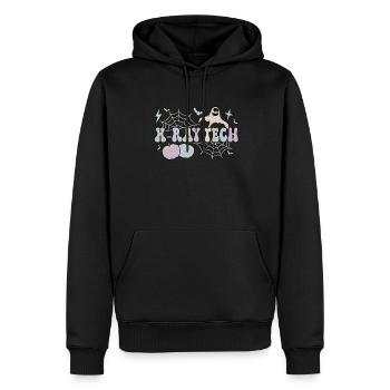 Technologue en radiologie Halloween RT Technologie de radiologie - Sweat à capuche Premium bio Homme - noir - Devant - Nico (187cm)
