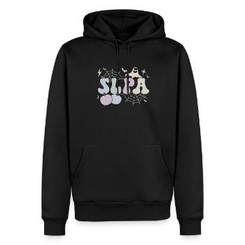 Speech Language Pathologist Assistant Halloween - Männer Premium Bio Hoodie - Schwarz - Vorne - Nico (187cm)