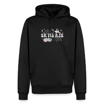 Emergency Room Nurse Halloween ER Nurse Gifts - Männer Premium Bio Hoodie - Schwarz - Vorne - Nico (187cm)