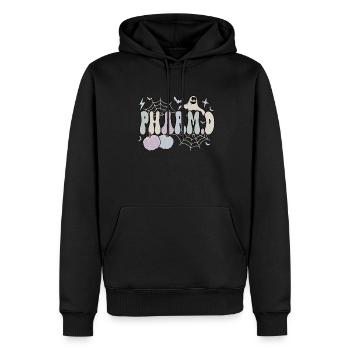 PharmD Doctor Of Pharmacy Halloween Pharmacist - Männer Premium Bio Hoodie - Schwarz - Vorne - Nico (187cm)