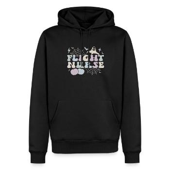 Flight Nurse Halloween RN Flight Nursing Gifts - Männer Premium Bio Hoodie - Schwarz - Vorne - Nico (187cm)