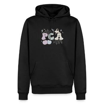 Aide-soignant Halloween PCA Infirmière Poison - Sweat à capuche Premium bio Homme - noir - Devant - Nico (187cm)