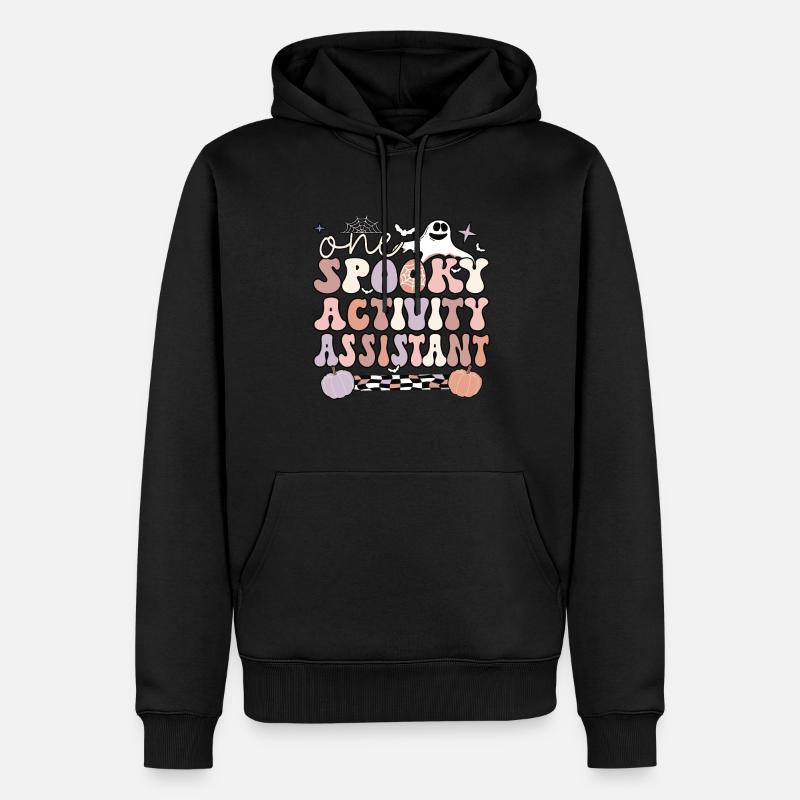 Activity Assistant Activity Professional Halloween - Männer Premium Bio Hoodie - Schwarz
