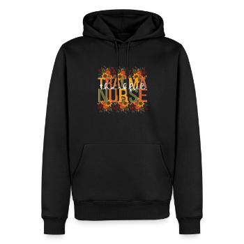 Trauma Nurse Thanksgiving Emergency Trauma Nursing - Männer Premium Bio Hoodie - Schwarz - Vorne - Nico (187cm)