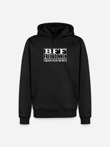 Geschenkidee Freundin schwester - Männer Premium Bio Hoodie - Schwarz