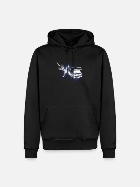 Camper Geschenkidee Camping - Männer Premium Bio Hoodie - Schwarz