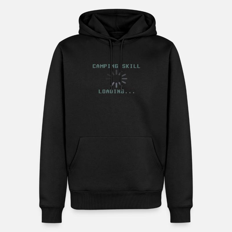Camper Geschenkidee Camping - Männer Premium Bio Hoodie - Schwarz