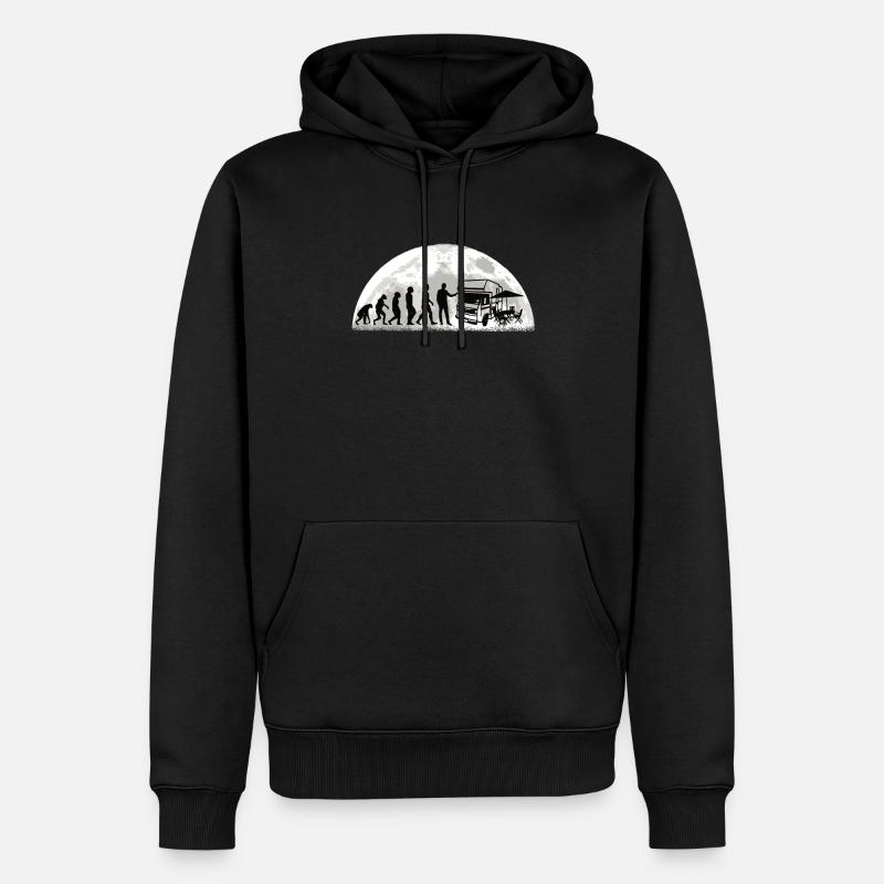 Camper Gift Idea Camping - Sweat à capuche Premium bio Homme - noir