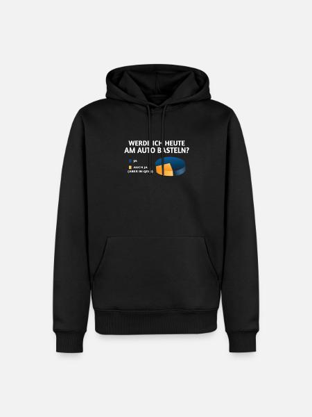 Heimwerker Geschenkidee Handwerker - Männer Premium Bio Hoodie - Schwarz