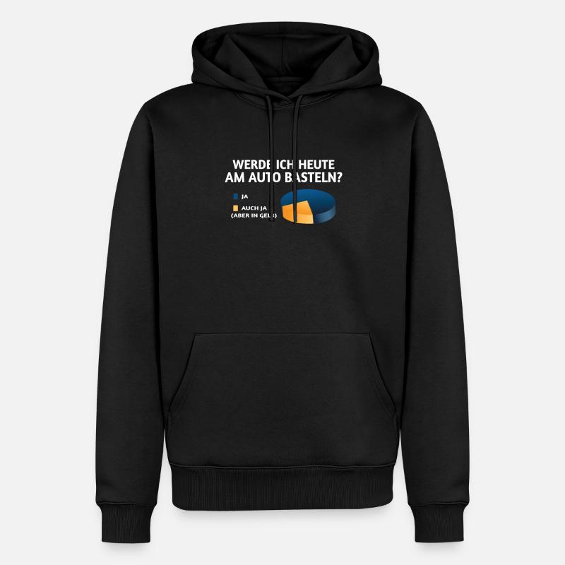 Heimwerker Geschenkidee Handwerker - Männer Premium Bio Hoodie - Schwarz