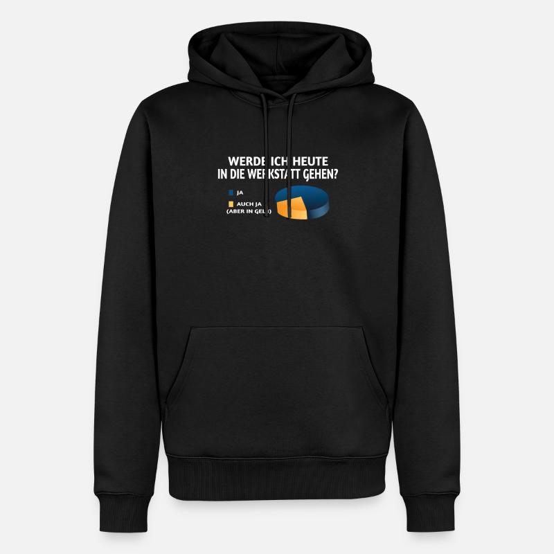 Heimwerker Geschenkidee Handwerker - Männer Premium Bio Hoodie - Schwarz