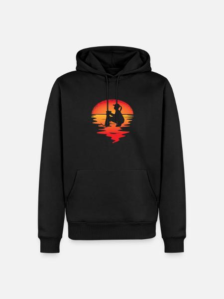 Hundezubehör Terrier Hundebesitzer - Männer Premium Bio Hoodie - Schwarz
