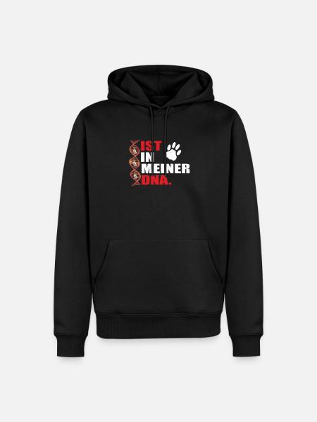 Hundezubehör Terrier Hundebesitzer - Männer Premium Bio Hoodie - Schwarz