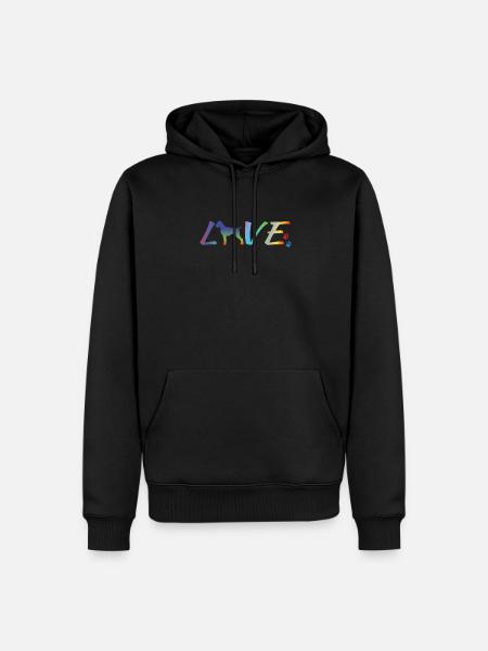 Dogs German Wirehaired Dog Owners - Men’s Premium Organic Hoodie - black